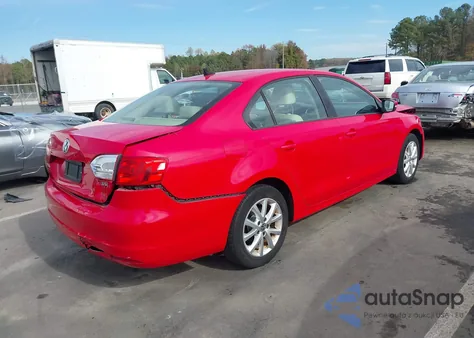 2012 Volkswagen Jetta 2.5L Se из США, поврежденный, VIN 3VWDX7AJXCM388771